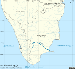 வைகை முக்கிய துணை நதிகள் யாவை?