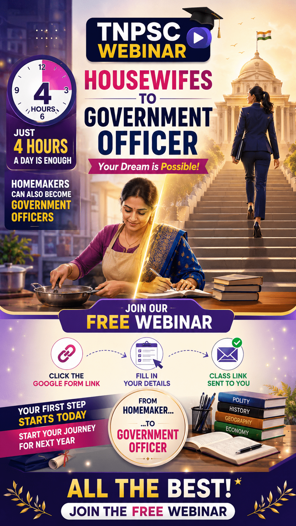 TNPSC Webinar - Homemakers to Government Officer